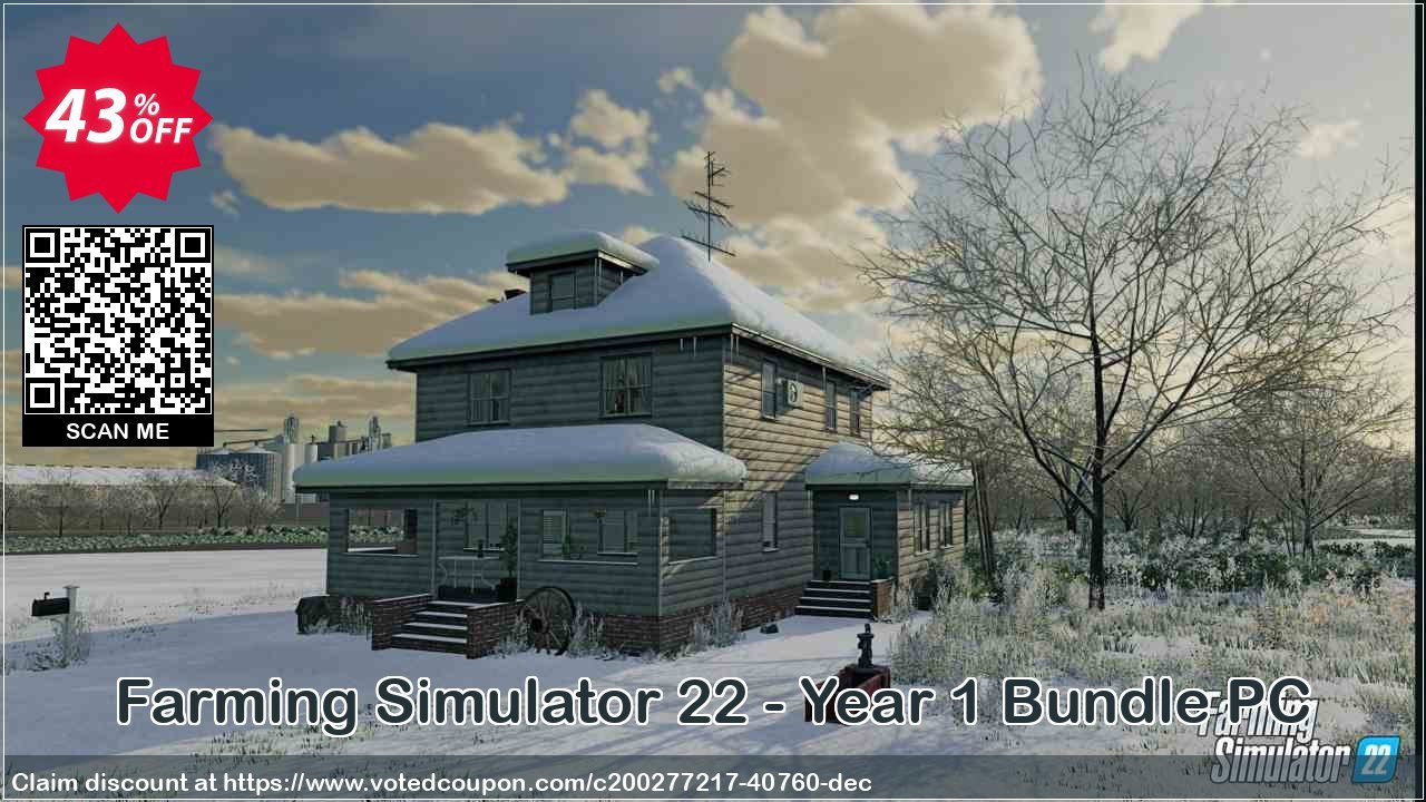 Farming Simulator 22 - Year 1 Bundle PC Coupon Code Apr 2024, 43% OFF - VotedCoupon