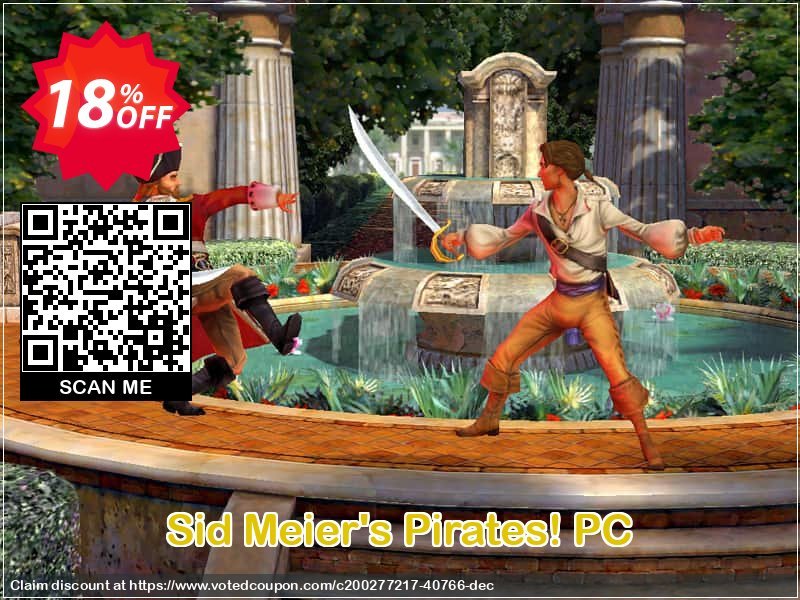 Sid Meier's Pirates! PC Coupon Code May 2024, 18% OFF - VotedCoupon