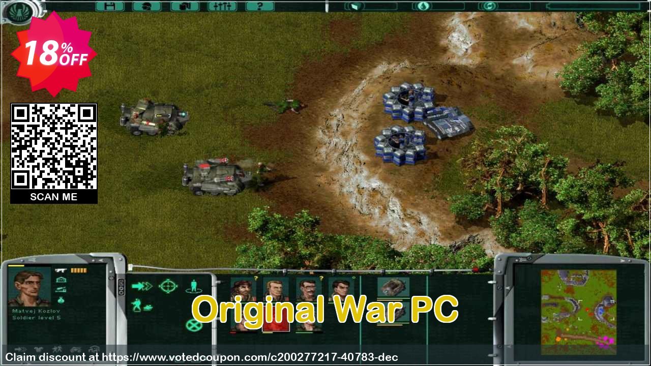 Original War PC Coupon, discount Original War PC Deal 2024 CDkeys. Promotion: Original War PC Exclusive Sale offer 