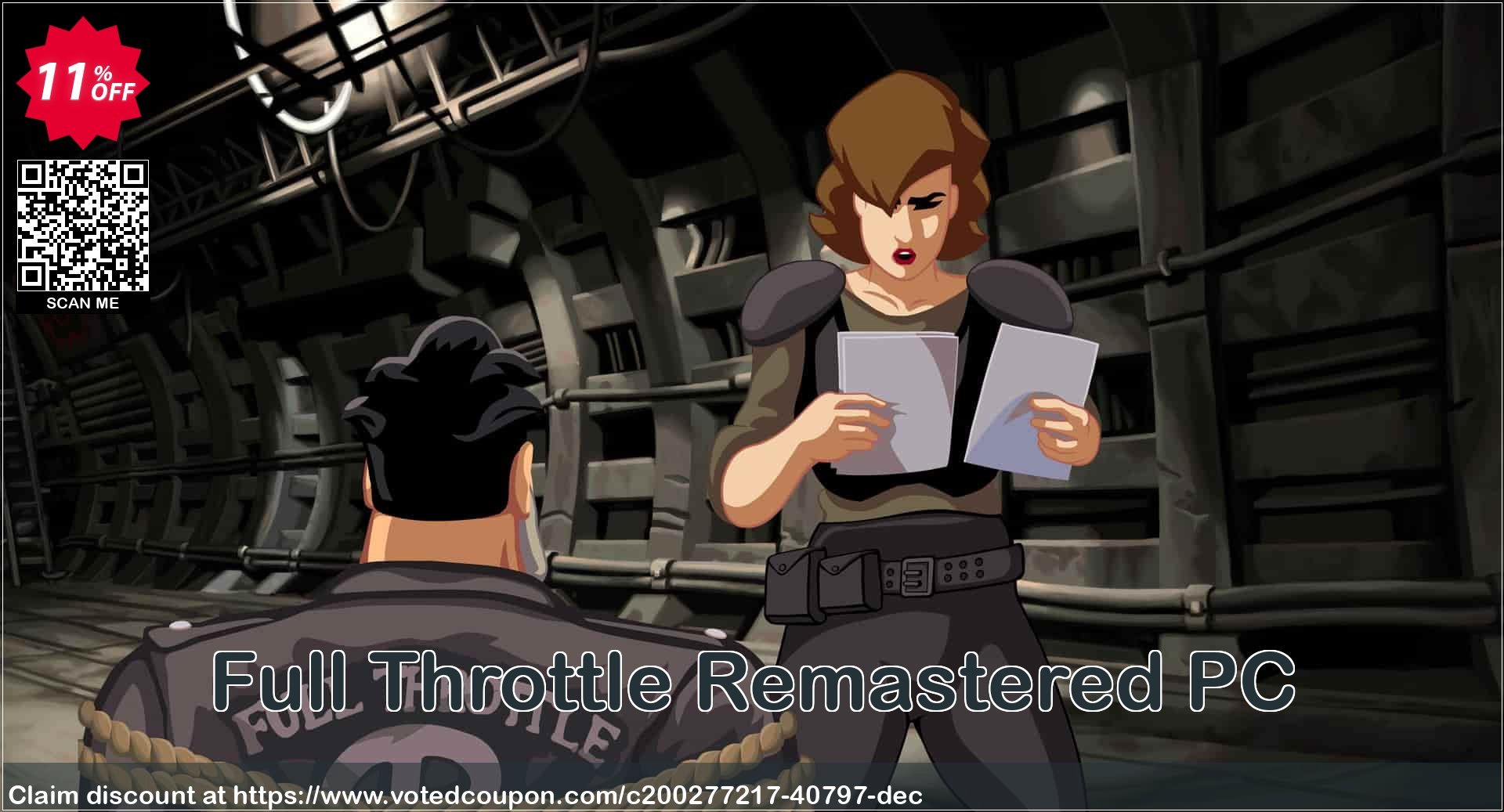 Full Throttle Remastered PC Coupon, discount Full Throttle Remastered PC Deal 2024 CDkeys. Promotion: Full Throttle Remastered PC Exclusive Sale offer 