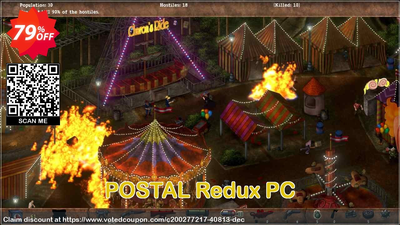 POSTAL Redux PC Coupon Code May 2024, 79% OFF - VotedCoupon