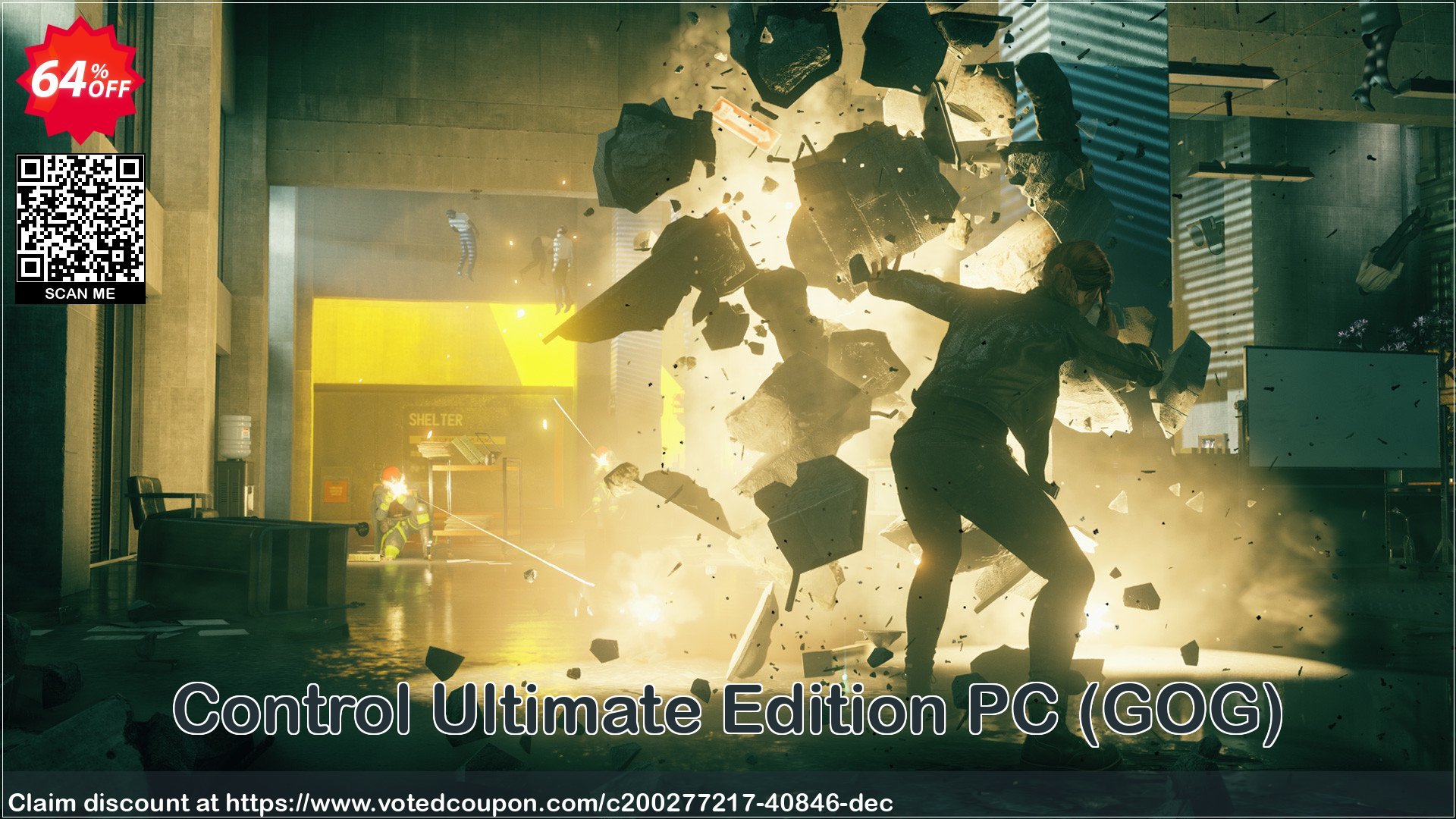 Control Ultimate Edition PC, GOG  Coupon, discount Control Ultimate Edition PC (GOG) Deal 2024 CDkeys. Promotion: Control Ultimate Edition PC (GOG) Exclusive Sale offer 