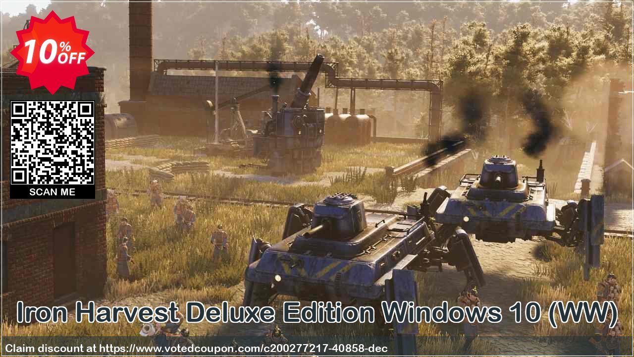Iron Harvest Deluxe Edition WINDOWS 10, WW  Coupon, discount Iron Harvest Deluxe Edition Windows 10 (WW) Deal 2024 CDkeys. Promotion: Iron Harvest Deluxe Edition Windows 10 (WW) Exclusive Sale offer 
