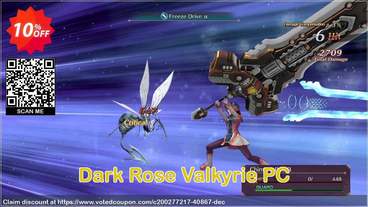 Dark Rose Valkyrie PC Coupon, discount Dark Rose Valkyrie PC Deal 2024 CDkeys. Promotion: Dark Rose Valkyrie PC Exclusive Sale offer 