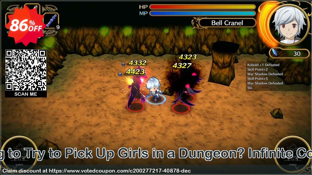 Is It Wrong to Try to Pick Up Girls in a Dungeon? Infinite Combate PC Coupon Code May 2024, 86% OFF - VotedCoupon