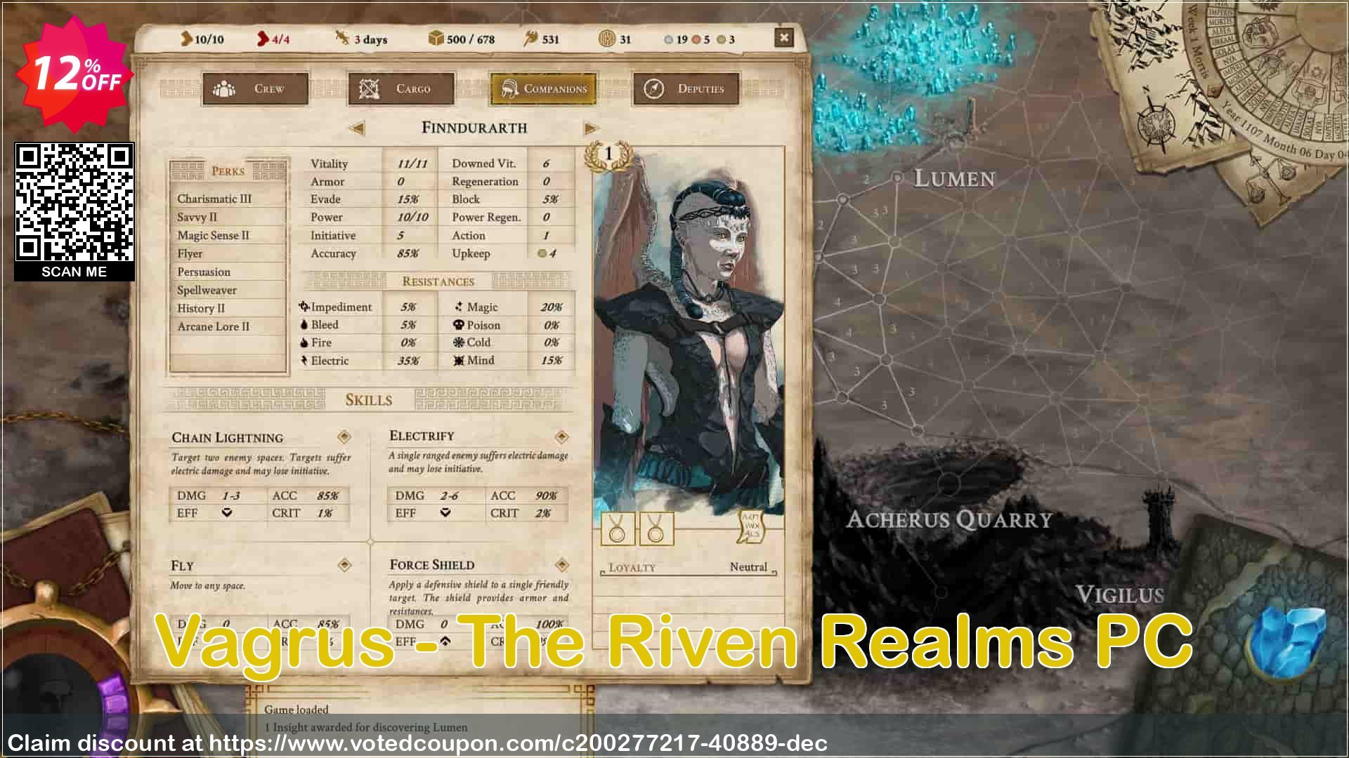 Vagrus - The Riven Realms PC Coupon Code May 2024, 12% OFF - VotedCoupon