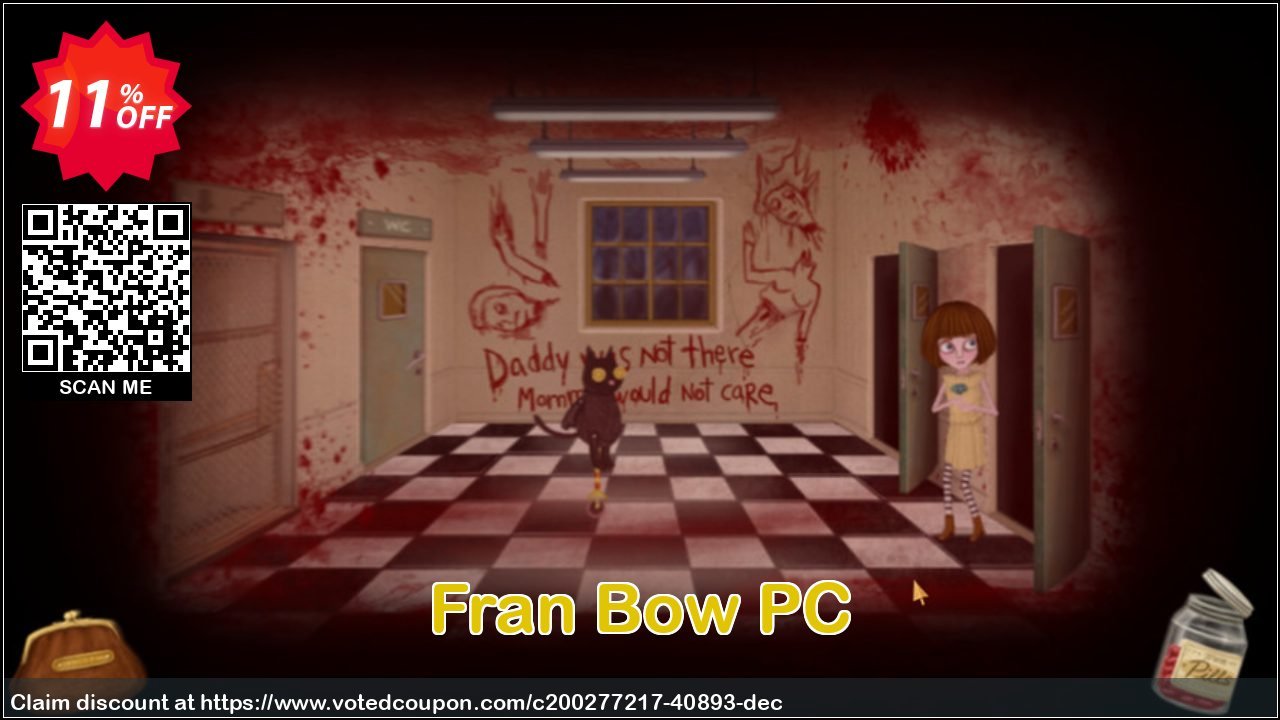 Fran Bow PC Coupon Code May 2024, 11% OFF - VotedCoupon