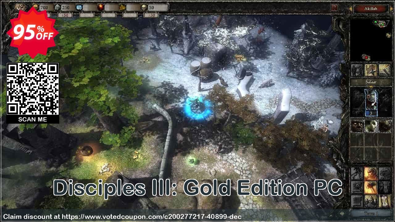 Disciples III: Gold Edition PC Coupon Code May 2024, 95% OFF - VotedCoupon