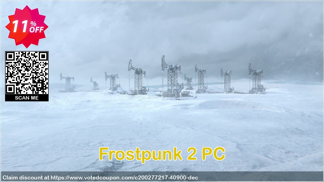 Frostpunk 2 PC Coupon, discount Frostpunk 2 PC Deal 2024 CDkeys. Promotion: Frostpunk 2 PC Exclusive Sale offer 