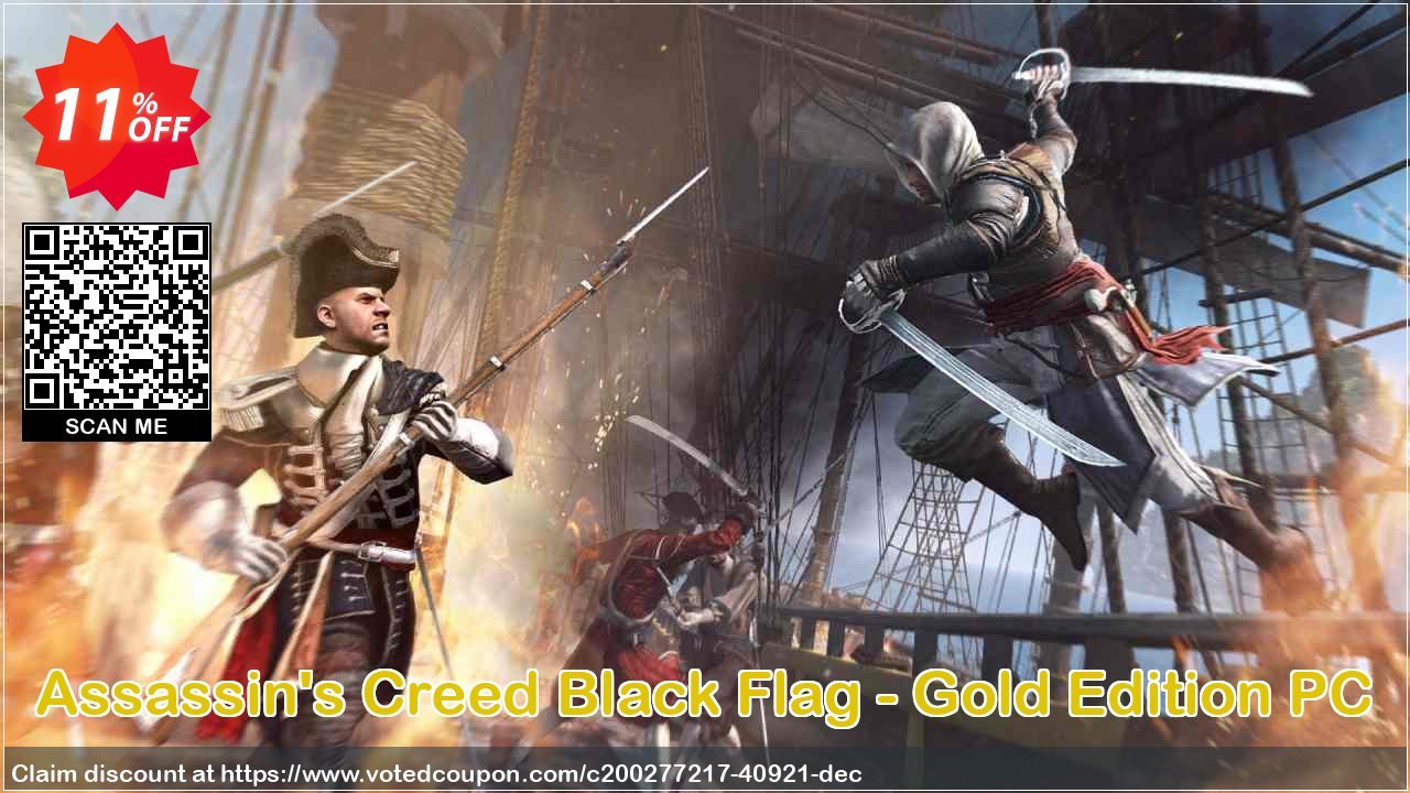 Assassin's Creed Black Flag - Gold Edition PC Coupon Code May 2024, 11% OFF - VotedCoupon