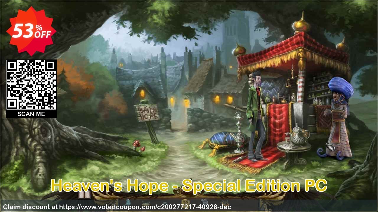 Heaven&#039;s Hope - Special Edition PC Coupon, discount Heaven's Hope - Special Edition PC Deal 2024 CDkeys. Promotion: Heaven's Hope - Special Edition PC Exclusive Sale offer 