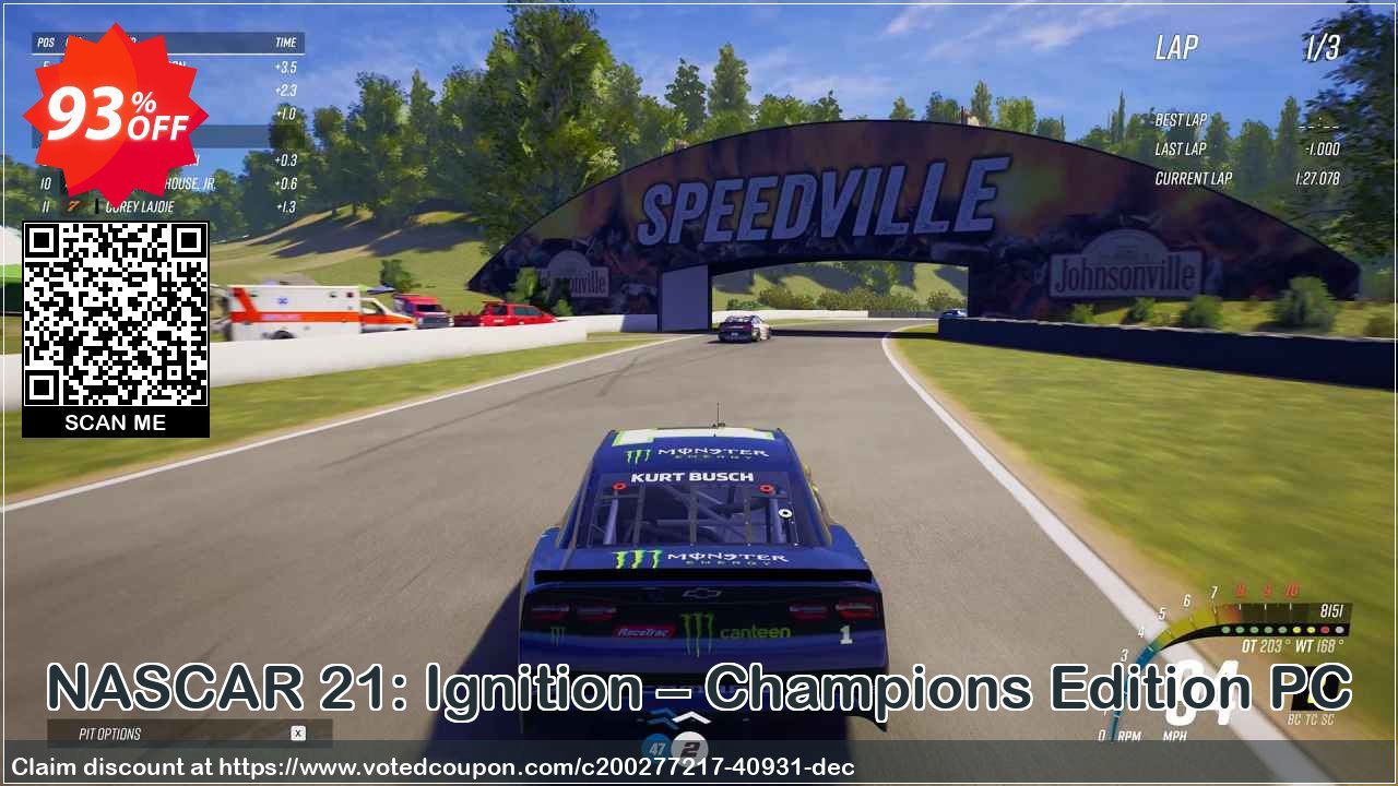NASCAR 21: Ignition – Champions Edition PC Coupon Code May 2024, 93% OFF - VotedCoupon