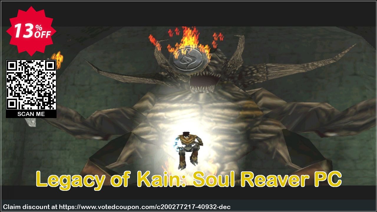 Legacy of Kain: Soul Reaver PC Coupon Code May 2024, 13% OFF - VotedCoupon