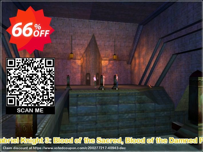 Gabriel Knight 3: Blood of the Sacred, Blood of the Damned PC Coupon Code May 2024, 66% OFF - VotedCoupon