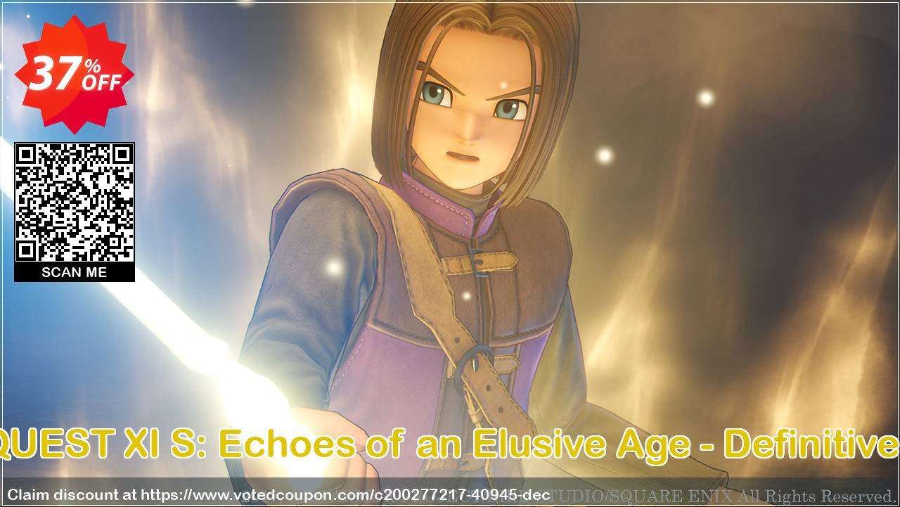 DRAGON QUEST XI S: Echoes of an Elusive Age - Definitive Edition PC Coupon Code May 2024, 37% OFF - VotedCoupon