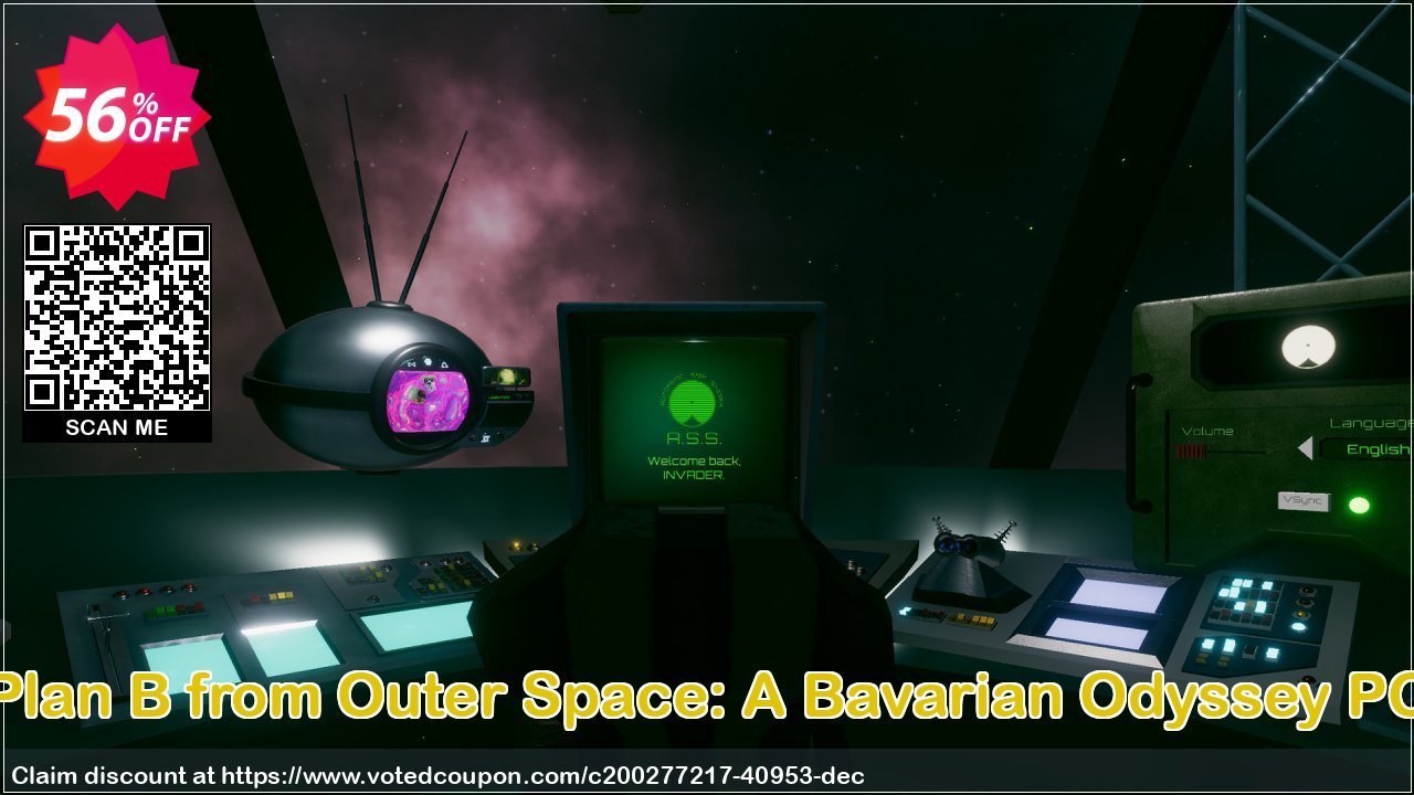 Plan B from Outer Space: A Bavarian Odyssey PC Coupon Code May 2024, 56% OFF - VotedCoupon