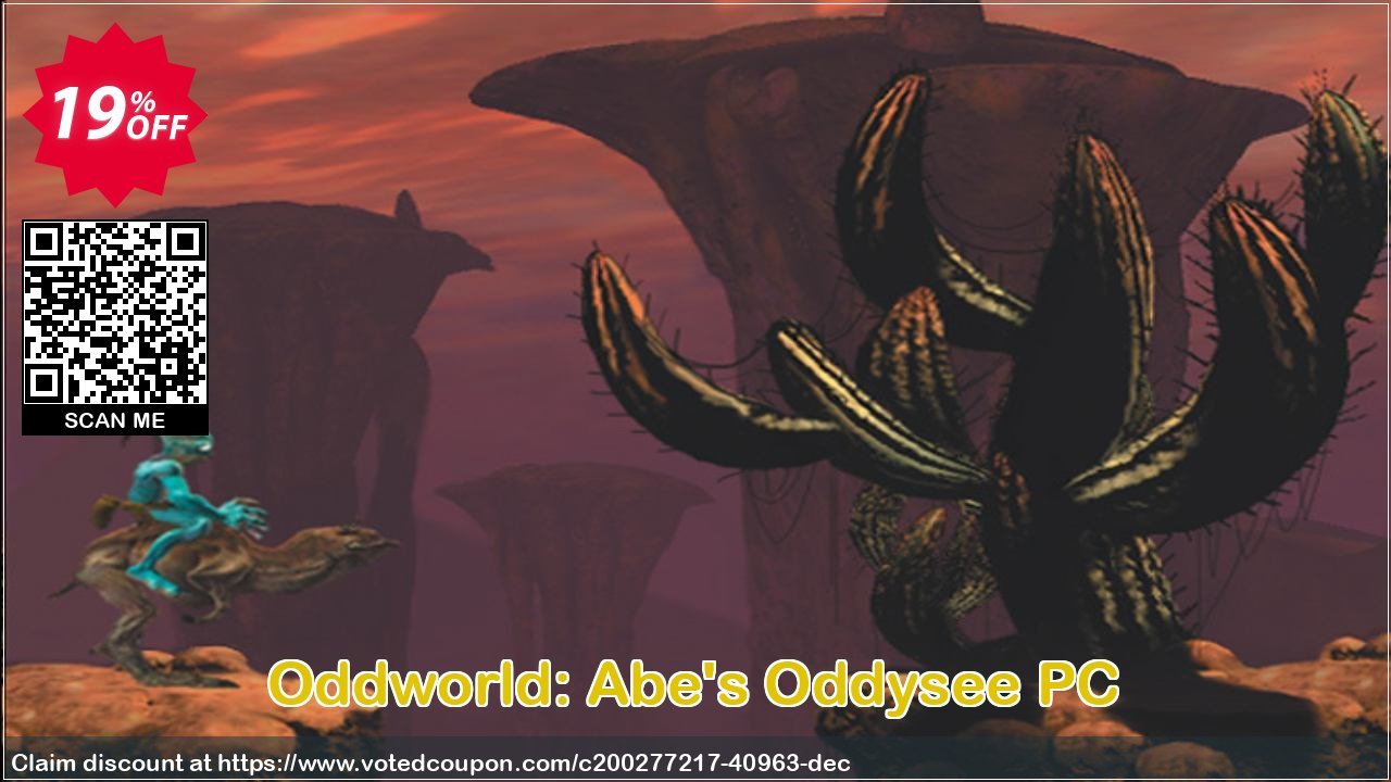 Oddworld: Abe&#039;s Oddysee PC Coupon, discount Oddworld: Abe's Oddysee PC Deal 2024 CDkeys. Promotion: Oddworld: Abe's Oddysee PC Exclusive Sale offer 