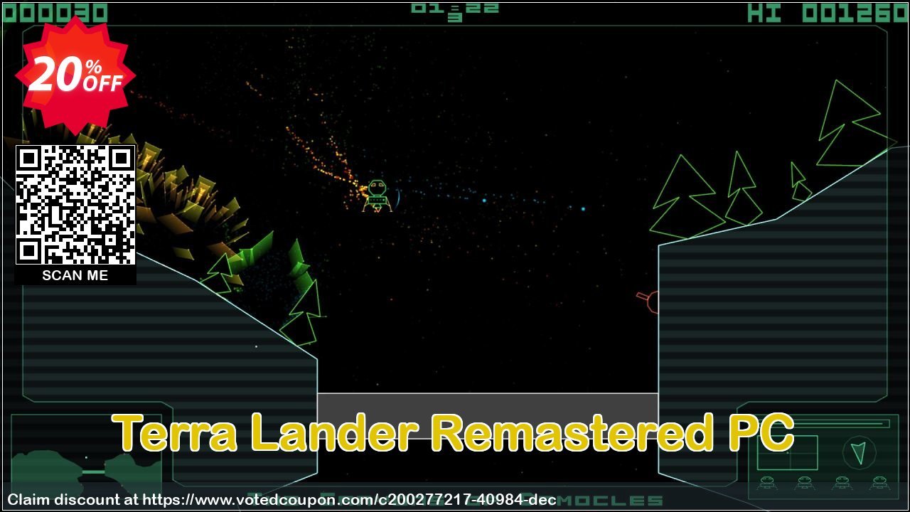 Terra Lander Remastered PC Coupon Code May 2024, 20% OFF - VotedCoupon