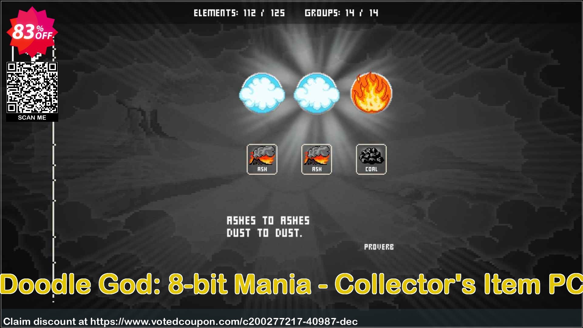 Doodle God: 8-bit Mania - Collector's Item PC Coupon Code May 2024, 83% OFF - VotedCoupon