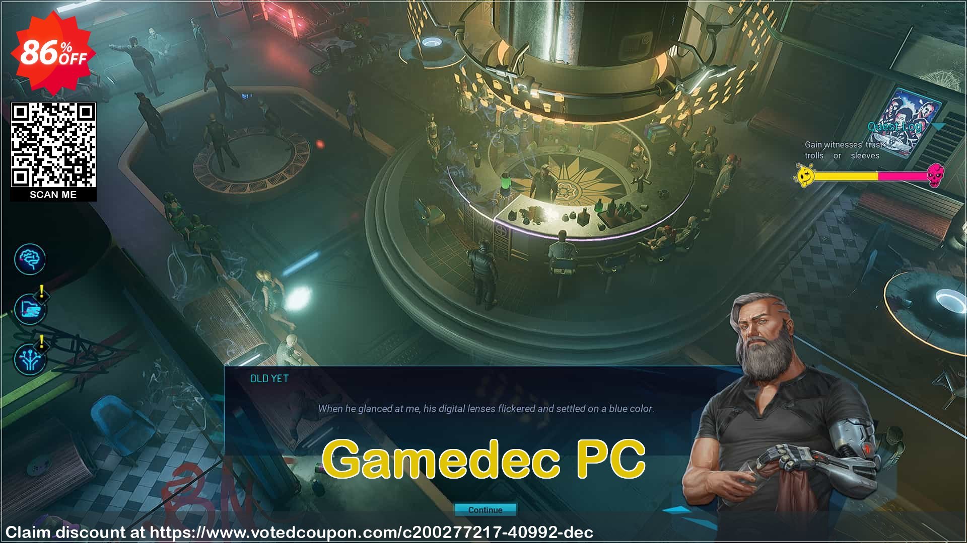 Gamedec PC Coupon, discount Gamedec PC Deal 2024 CDkeys. Promotion: Gamedec PC Exclusive Sale offer 