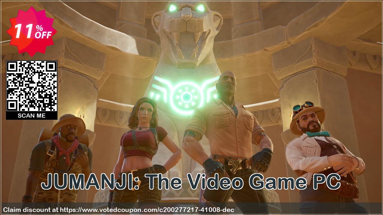 JUMANJI: The Video Game PC Coupon Code May 2024, 11% OFF - VotedCoupon