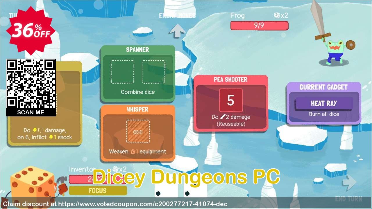 Dicey Dungeons PC Coupon Code May 2024, 36% OFF - VotedCoupon