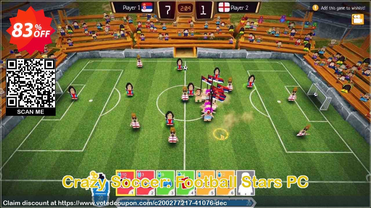 Crazy Soccer: Football Stars PC Coupon Code May 2024, 83% OFF - VotedCoupon