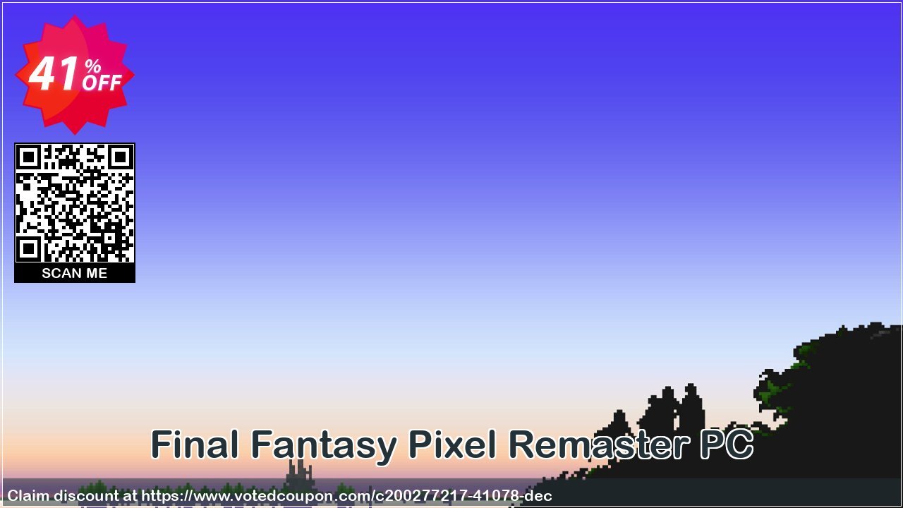 Final Fantasy Pixel Remaster PC Coupon, discount Final Fantasy Pixel Remaster PC Deal 2024 CDkeys. Promotion: Final Fantasy Pixel Remaster PC Exclusive Sale offer 