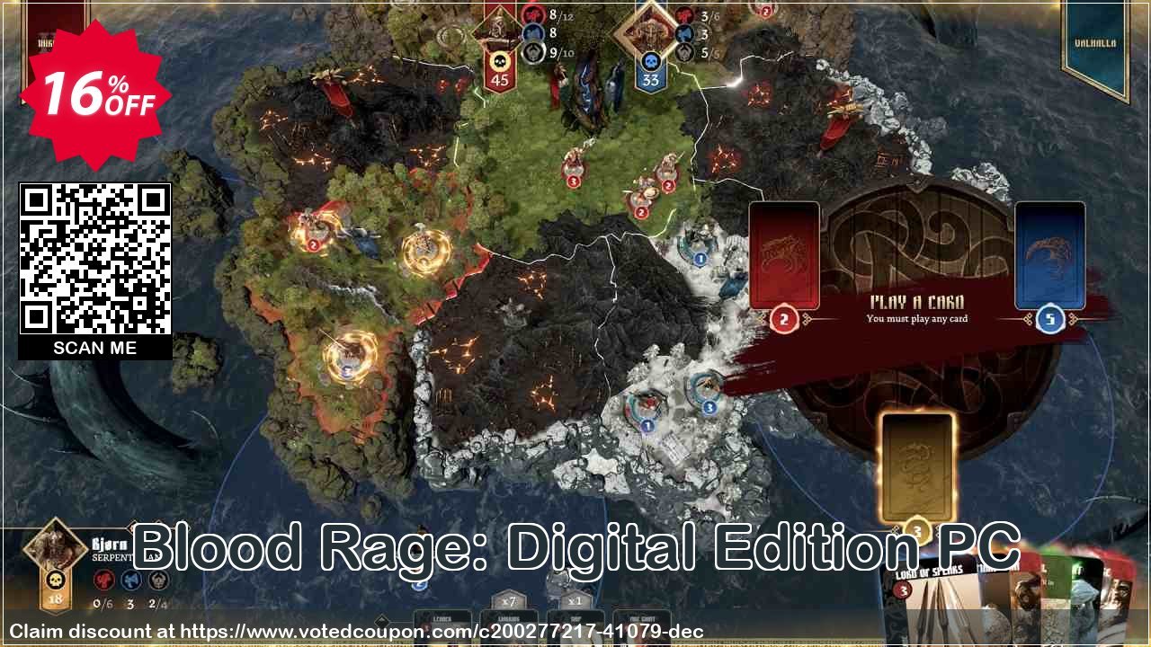 Blood Rage: Digital Edition PC Coupon Code May 2024, 16% OFF - VotedCoupon