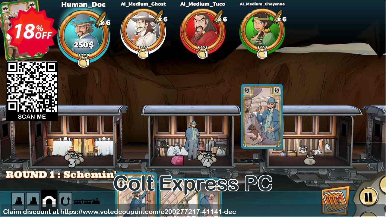 Colt Express PC Coupon, discount Colt Express PC Deal 2024 CDkeys. Promotion: Colt Express PC Exclusive Sale offer 