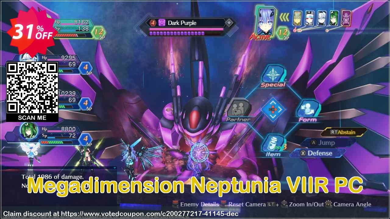 Megadimension Neptunia VIIR PC Coupon, discount Megadimension Neptunia VIIR PC Deal 2024 CDkeys. Promotion: Megadimension Neptunia VIIR PC Exclusive Sale offer 