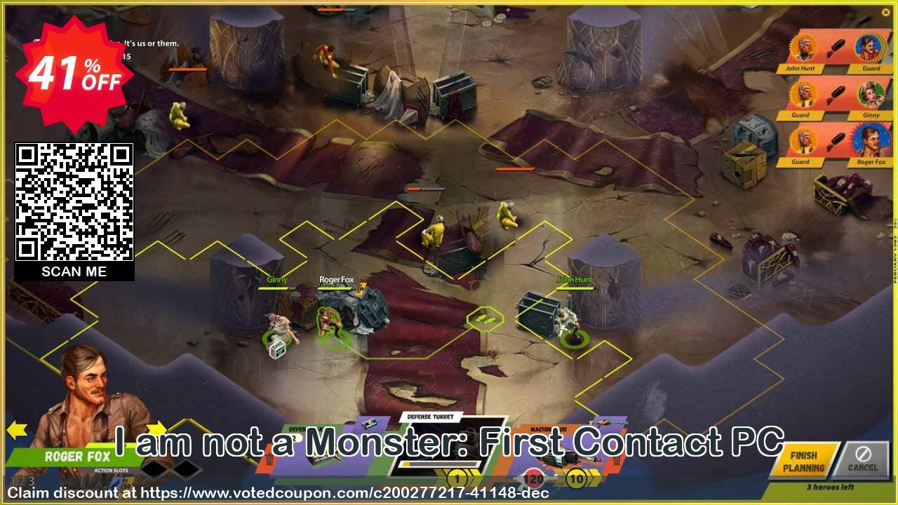 I am not a Monster: First Contact PC Coupon Code May 2024, 41% OFF - VotedCoupon