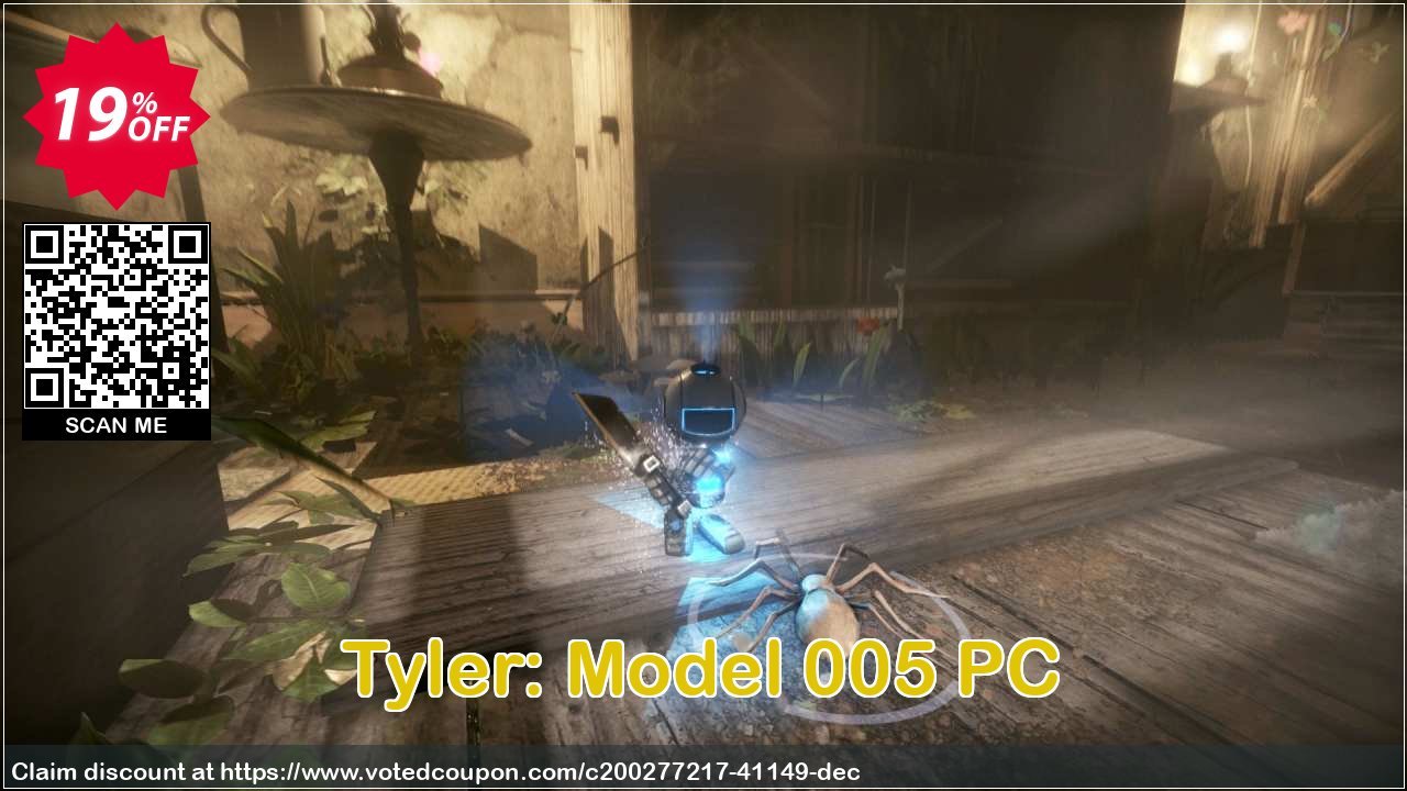 Tyler: Model 005 PC Coupon, discount Tyler: Model 005 PC Deal 2024 CDkeys. Promotion: Tyler: Model 005 PC Exclusive Sale offer 