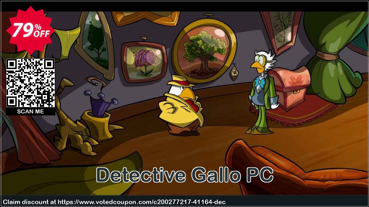 Detective Gallo PC Coupon, discount Detective Gallo PC Deal 2024 CDkeys. Promotion: Detective Gallo PC Exclusive Sale offer 