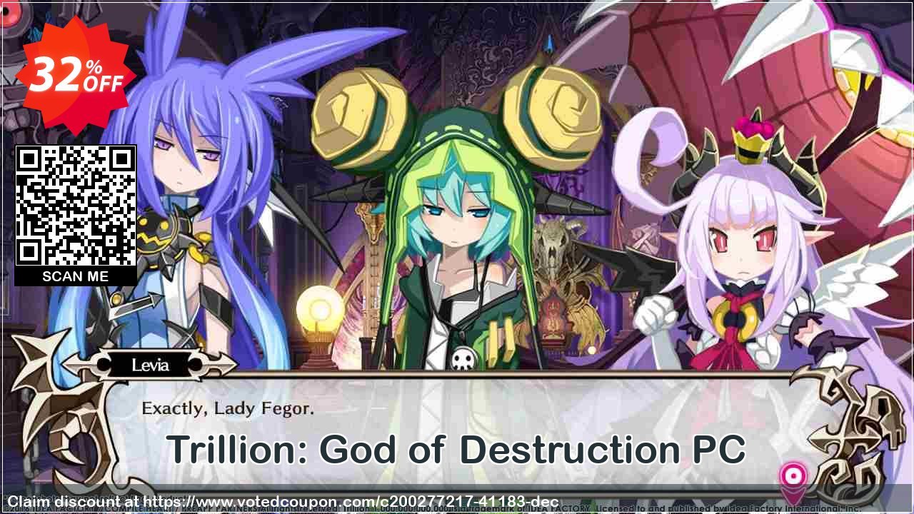 Trillion: God of Destruction PC Coupon Code May 2024, 32% OFF - VotedCoupon
