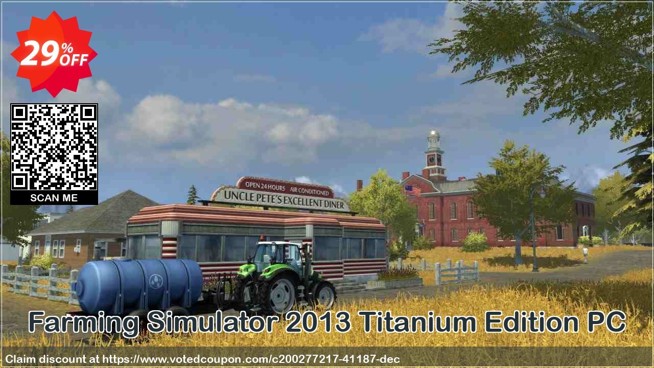 Farming Simulator 2013 Titanium Edition PC Coupon, discount Farming Simulator 2013 Titanium Edition PC Deal 2024 CDkeys. Promotion: Farming Simulator 2013 Titanium Edition PC Exclusive Sale offer 