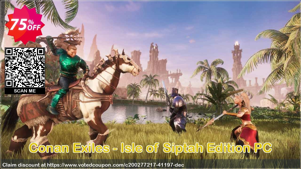 Conan Exiles - Isle of Siptah Edition PC Coupon, discount Conan Exiles - Isle of Siptah Edition PC Deal 2024 CDkeys. Promotion: Conan Exiles - Isle of Siptah Edition PC Exclusive Sale offer 