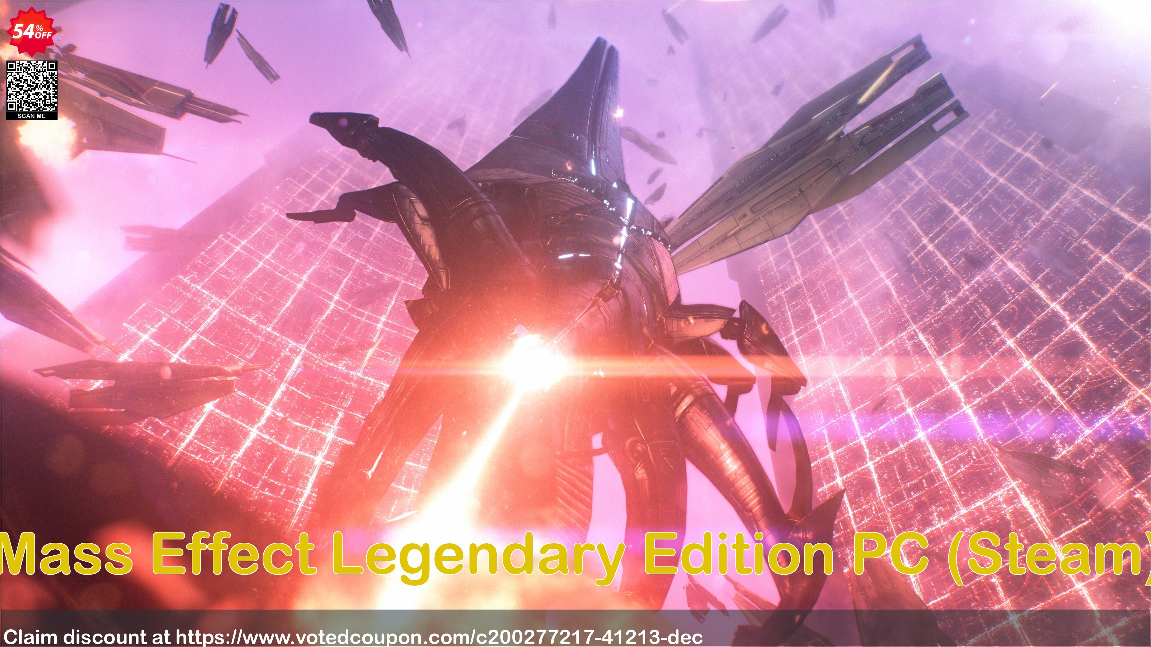 Mass Effect Legendary Edition PC, Steam  Coupon Code May 2024, 54% OFF - VotedCoupon