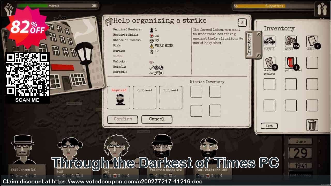 Through the Darkest of Times PC Coupon Code May 2024, 82% OFF - VotedCoupon