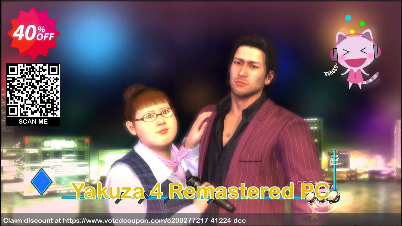 Yakuza 4 Remastered PC Coupon Code May 2024, 40% OFF - VotedCoupon