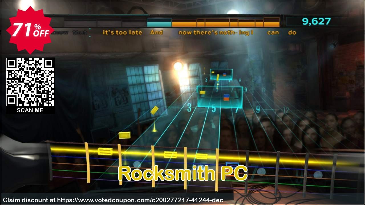 Rocksmith PC Coupon, discount Rocksmith PC Deal 2024 CDkeys. Promotion: Rocksmith PC Exclusive Sale offer 