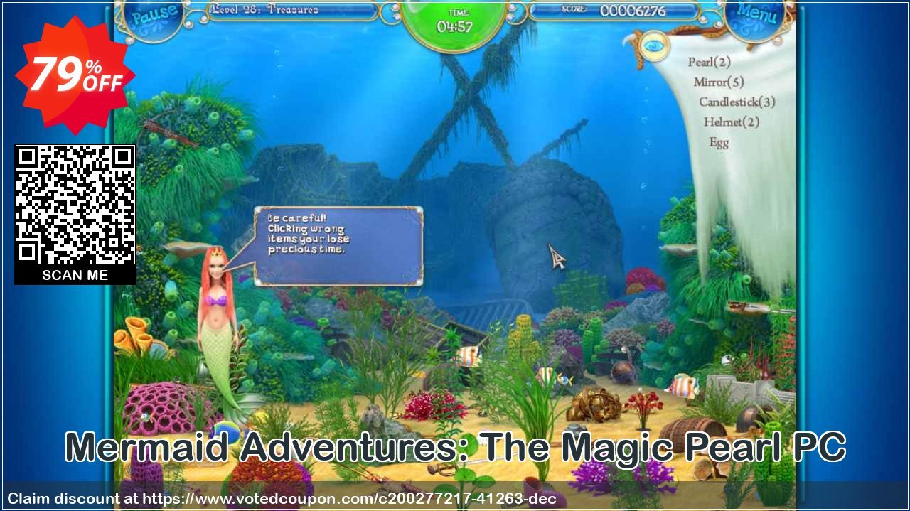Mermaid Adventures: The Magic Pearl PC Coupon, discount Mermaid Adventures: The Magic Pearl PC Deal 2024 CDkeys. Promotion: Mermaid Adventures: The Magic Pearl PC Exclusive Sale offer 