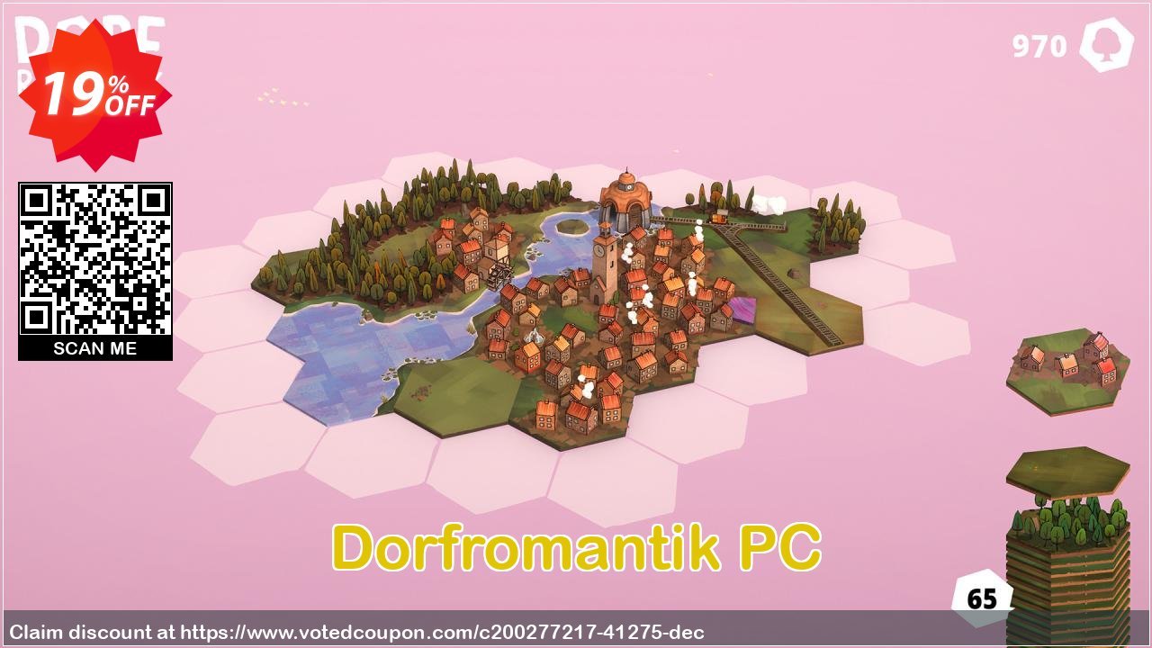 Dorfromantik PC Coupon, discount Dorfromantik PC Deal 2024 CDkeys. Promotion: Dorfromantik PC Exclusive Sale offer 