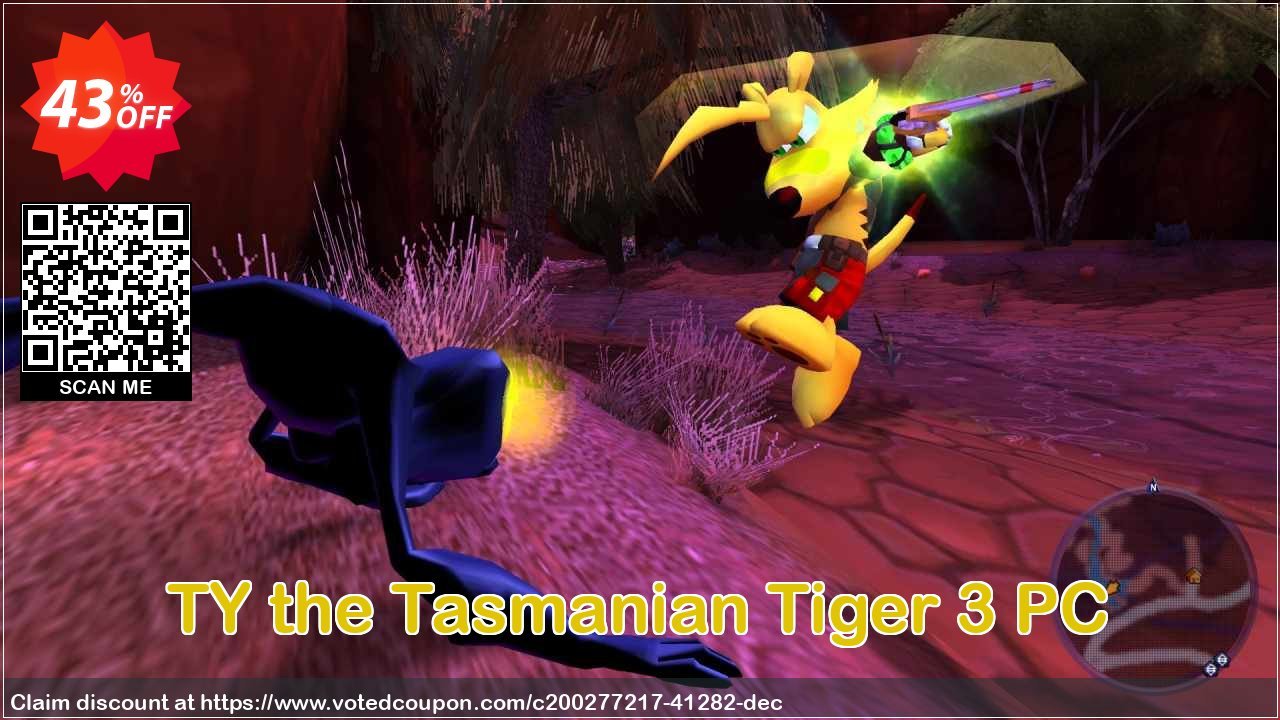 TY the Tasmanian Tiger 3 PC Coupon, discount TY the Tasmanian Tiger 3 PC Deal 2024 CDkeys. Promotion: TY the Tasmanian Tiger 3 PC Exclusive Sale offer 