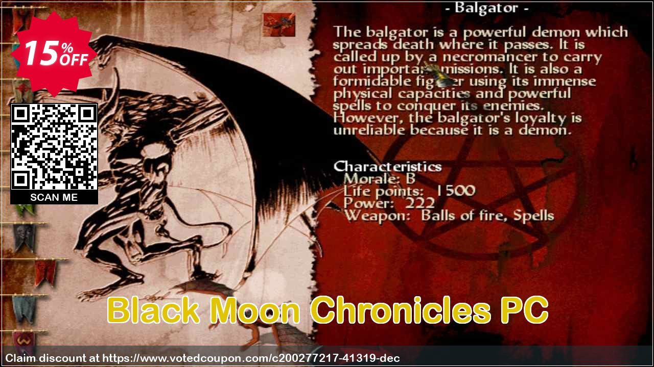 Black Moon Chronicles PC Coupon, discount Black Moon Chronicles PC Deal 2024 CDkeys. Promotion: Black Moon Chronicles PC Exclusive Sale offer 