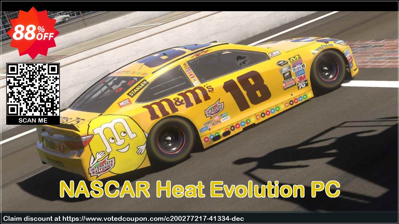 NASCAR Heat Evolution PC Coupon Code May 2024, 88% OFF - VotedCoupon