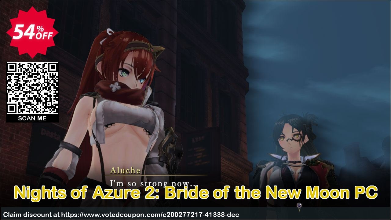 Nights of Azure 2: Bride of the New Moon PC Coupon, discount Nights of Azure 2: Bride of the New Moon PC Deal 2024 CDkeys. Promotion: Nights of Azure 2: Bride of the New Moon PC Exclusive Sale offer 