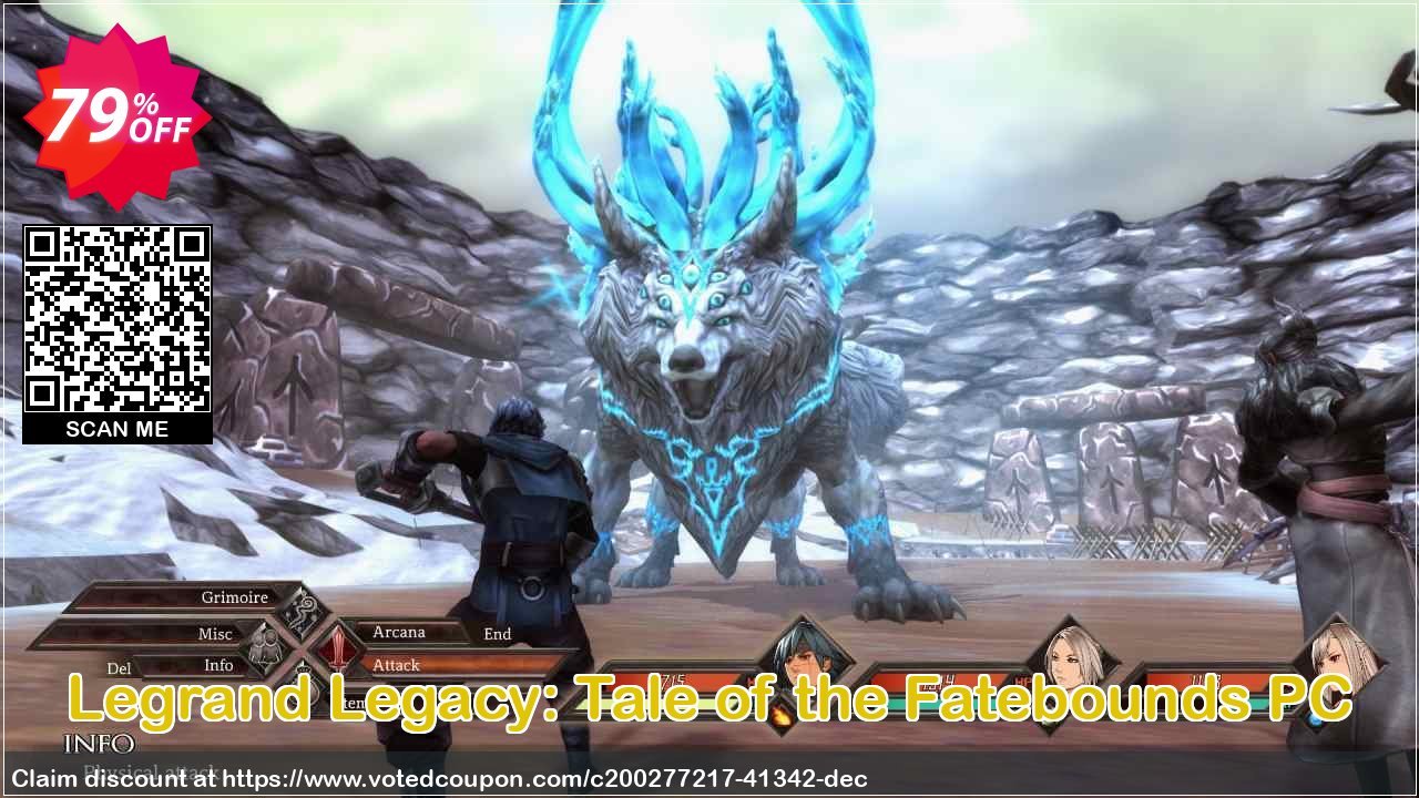 Legrand Legacy: Tale of the Fatebounds PC Coupon, discount Legrand Legacy: Tale of the Fatebounds PC Deal 2024 CDkeys. Promotion: Legrand Legacy: Tale of the Fatebounds PC Exclusive Sale offer 