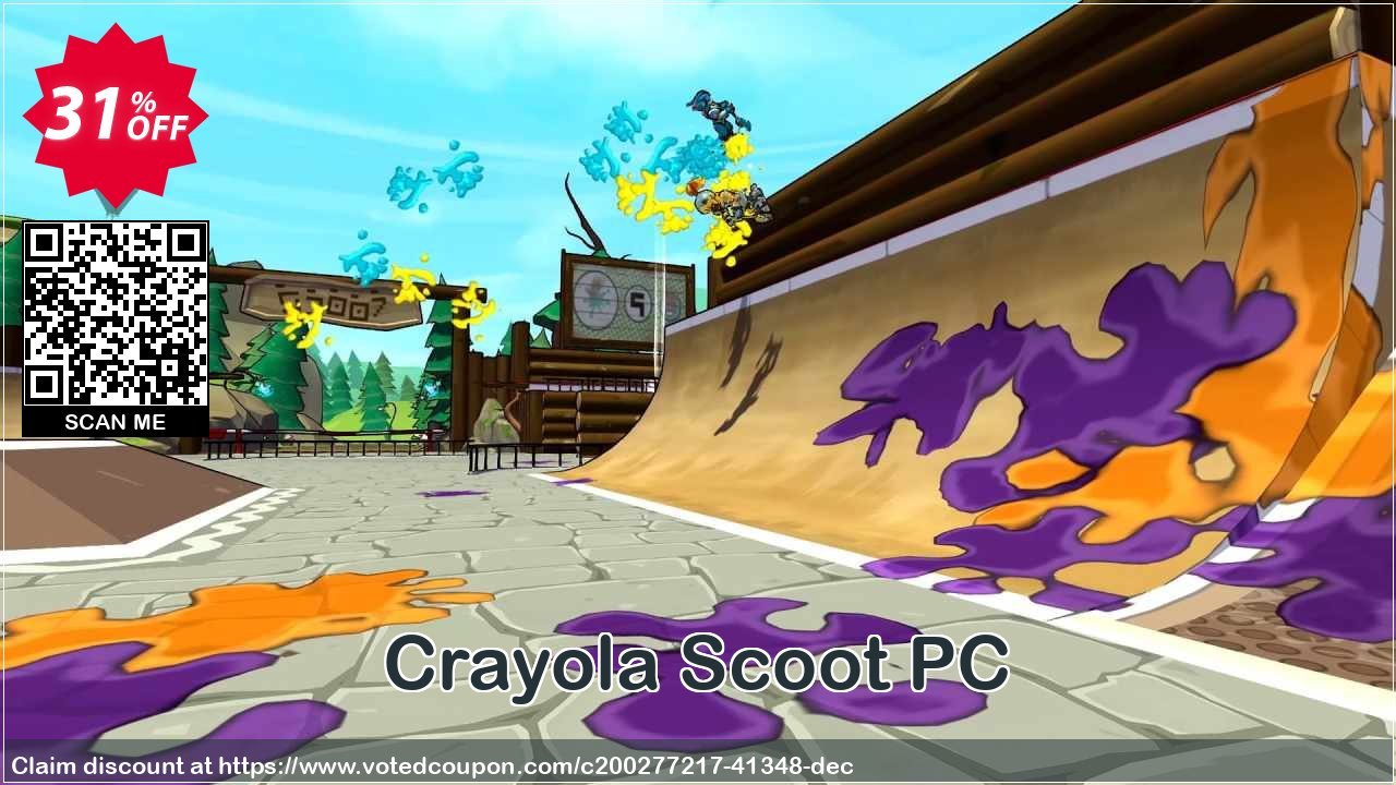 Crayola Scoot PC Coupon, discount Crayola Scoot PC Deal 2024 CDkeys. Promotion: Crayola Scoot PC Exclusive Sale offer 