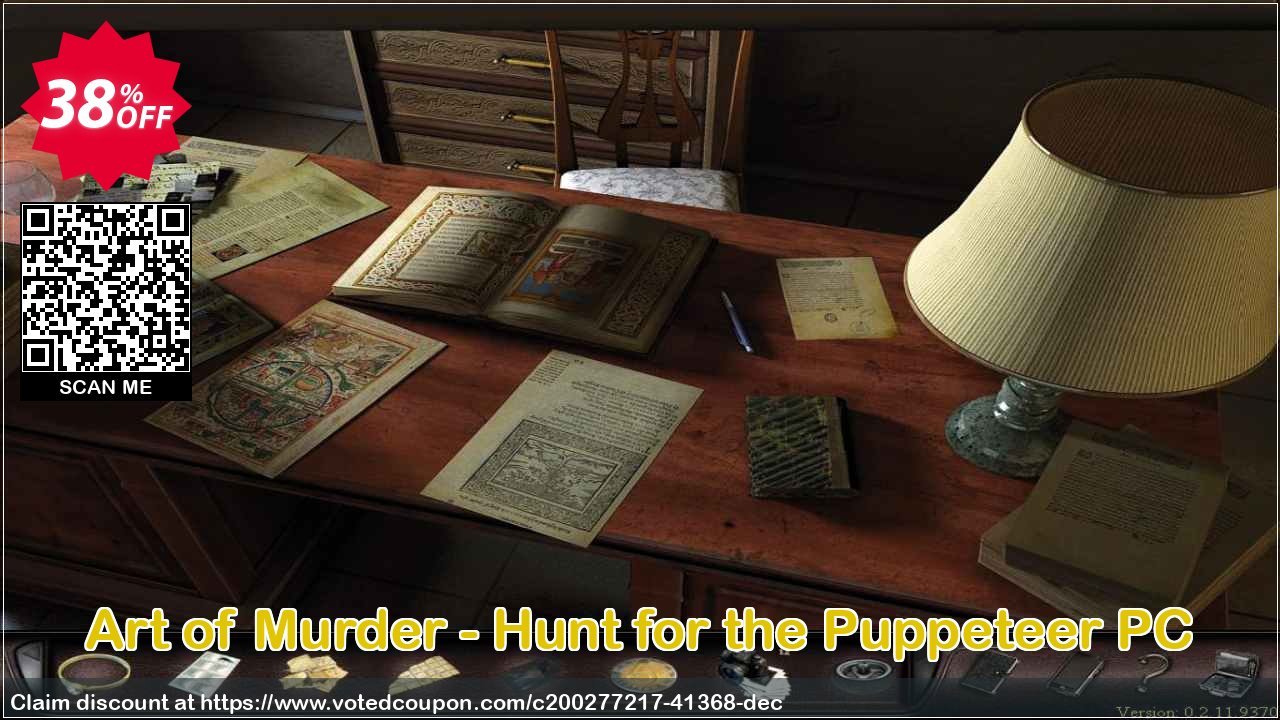 Art of Murder - Hunt for the Puppeteer PC Coupon, discount Art of Murder - Hunt for the Puppeteer PC Deal 2021 CDkeys. Promotion: Art of Murder - Hunt for the Puppeteer PC Exclusive Sale offer 
